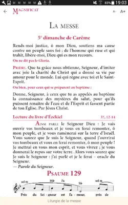 Magnificat en Français android App screenshot 3