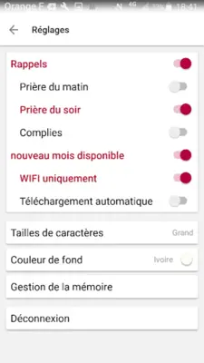 Magnificat en Français android App screenshot 6