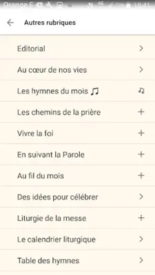 Magnificat en Français android App screenshot 7